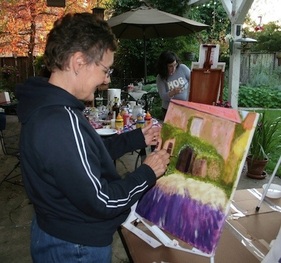 Private Landscape Painting workshop, art workshp, Karen Lynn Ingalls